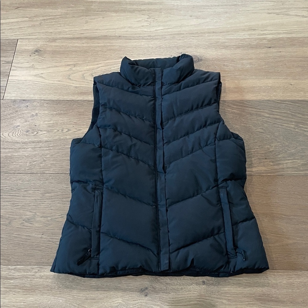 Columbia Vintage Women’s Down Puffer Vest Black Size Medium